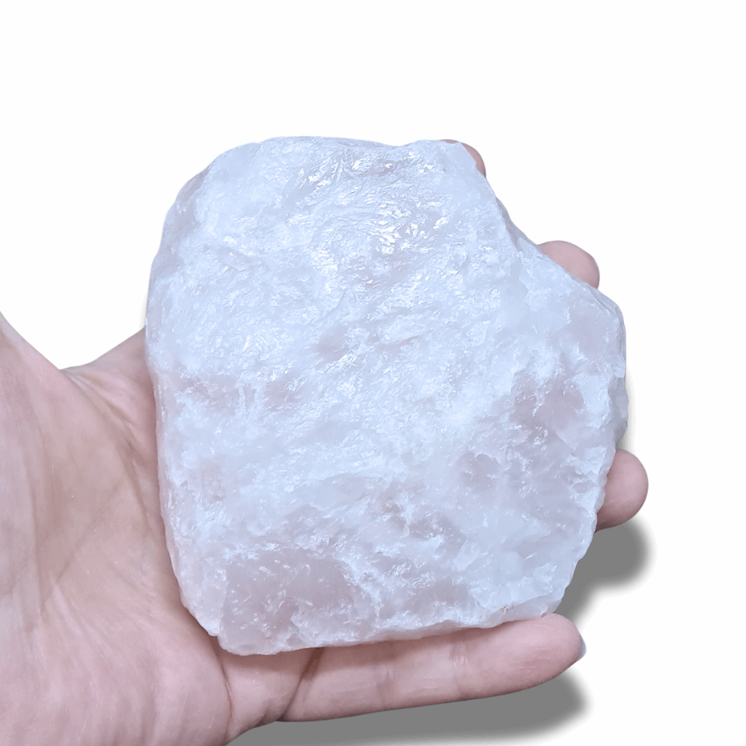 Quartz rose brut et scié (MB538-2) - ENAE Minéraux