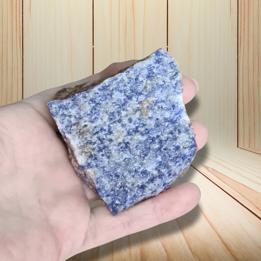 Quartzite à Dumortiérite brute 159g (MB447) - ENAE Minéraux