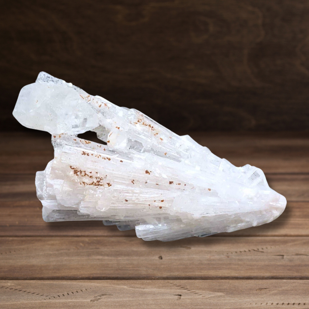 Scolécite et Apophyllite brute 45g (MB231-2) - ENAE Minéraux