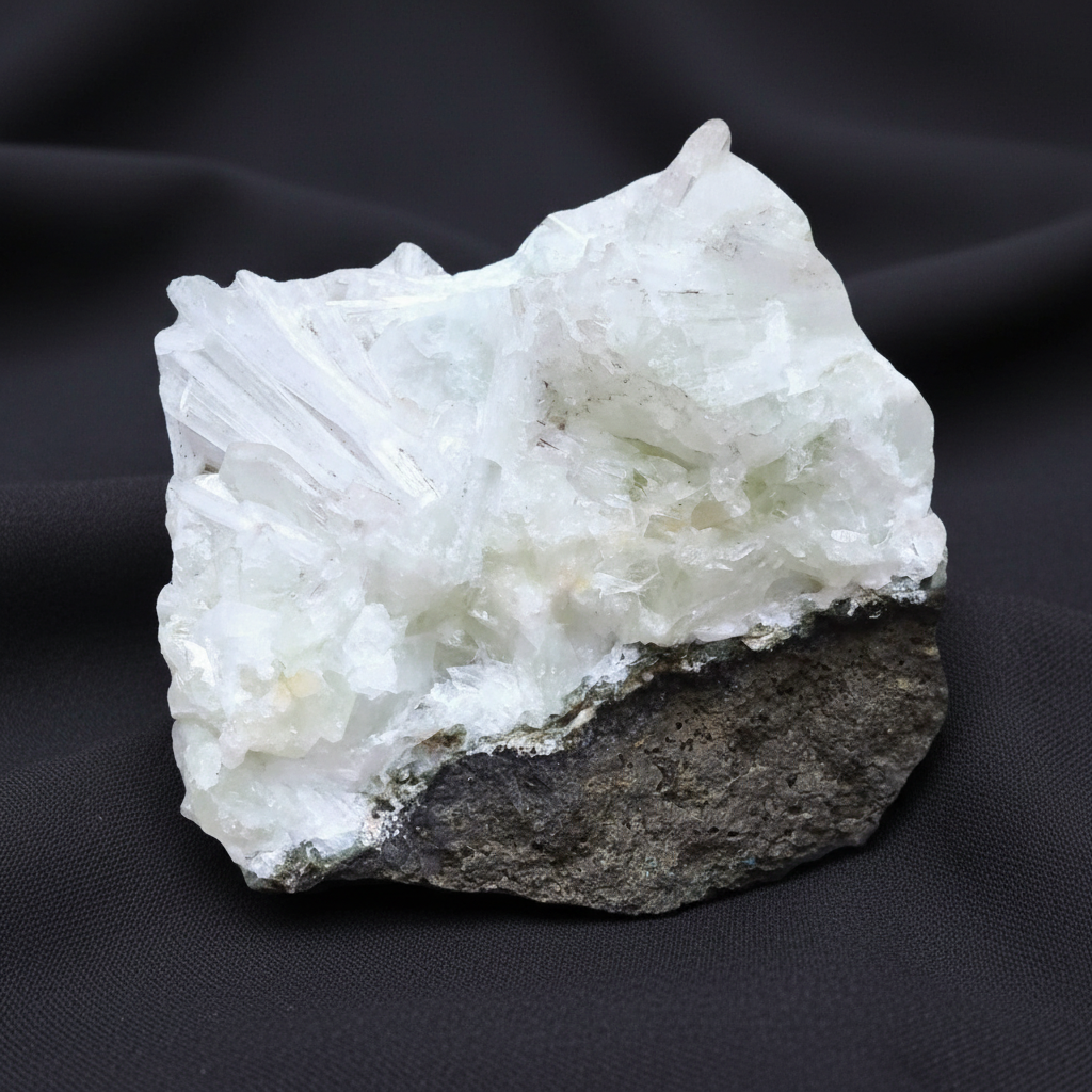Scolécite, Apophyllite et Basalte brute 251g (MB227)