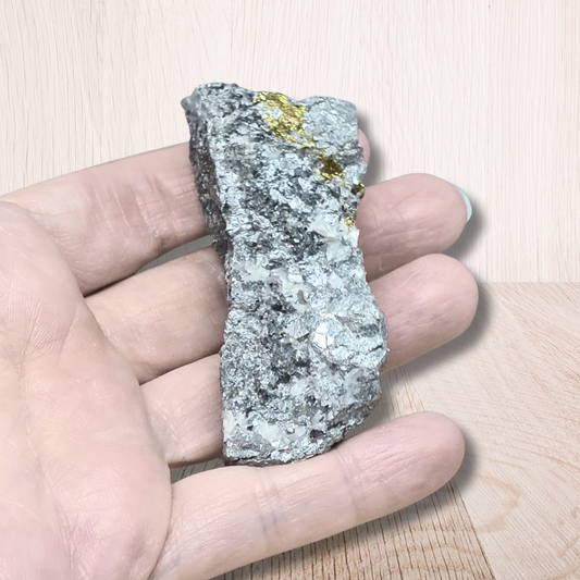 Skuttérudite, Calcite et Chalcopyrite brute (MB189-2)