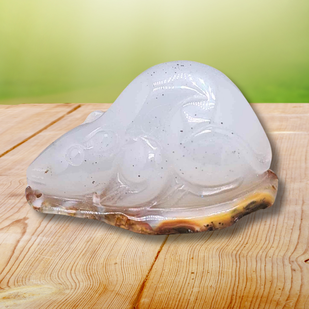 Souris (ou rat) en Agate (PRGFL536-4)