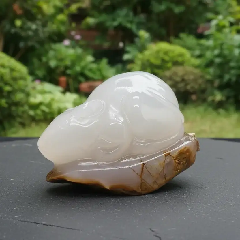 Souris (ou rat) en Agate 177g (PRGFL536 - 2)