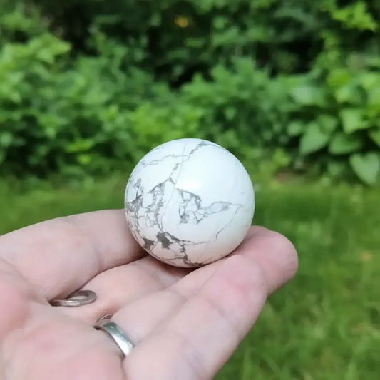 Sphère en Howlite 39g (PRGFL358 - 6)
