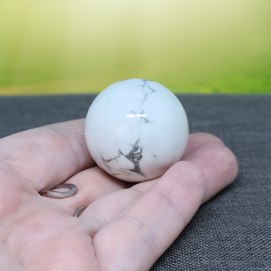 Sphère en Howlite 42g (PRGFL358-7)