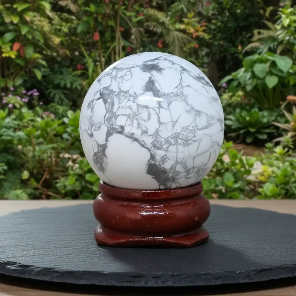 Sphère en Howlite 39g (PRGFL358 - 6)
