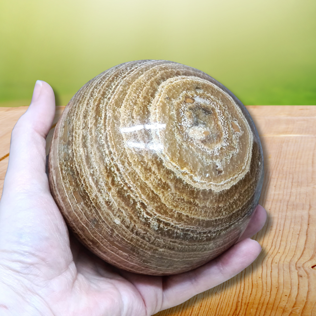Sphère en Aragonite (PRGFL707-1)