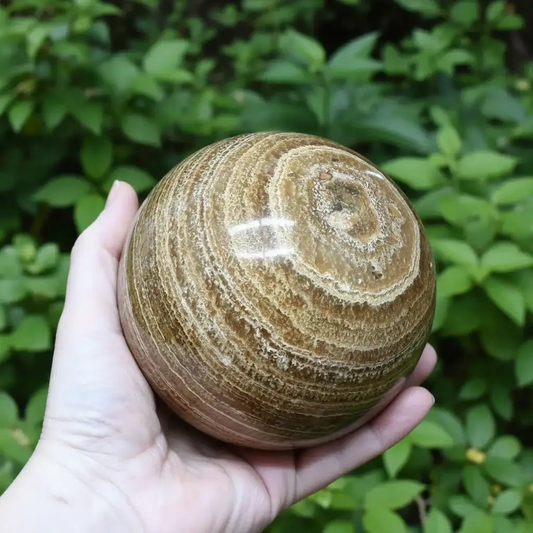 Sphère en Aragonite 1497g (PRGFL707 - 1)
