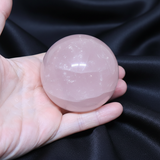 Sphère en Quartz Rose 313g (PRGFL611-2)