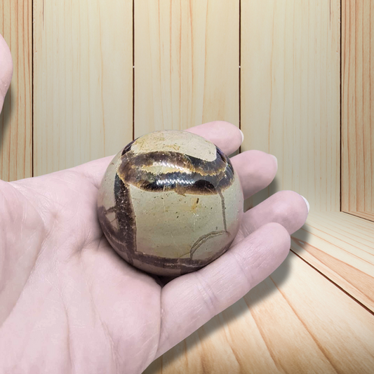 Sphère en Septaria 157g (PRGFL372-2)