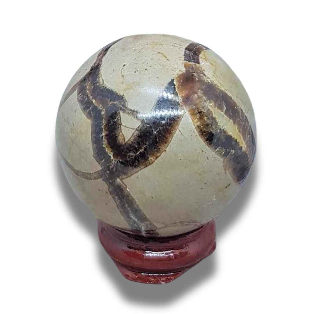 Sphère en Septaria (PRGFL372-2) - ENAE Minéraux