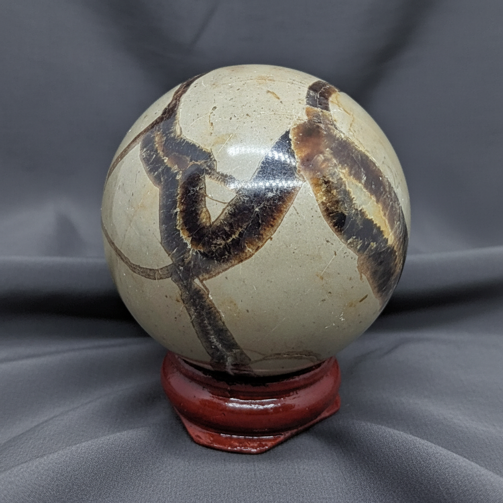 Sphère en Septaria 157g (PRGFL372-2)