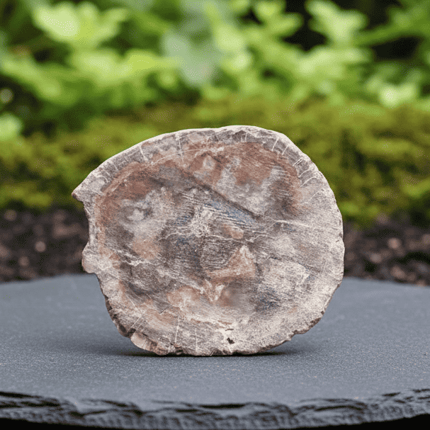 Tranche de bois fossilisé 46g (PRGFL278 - 2)