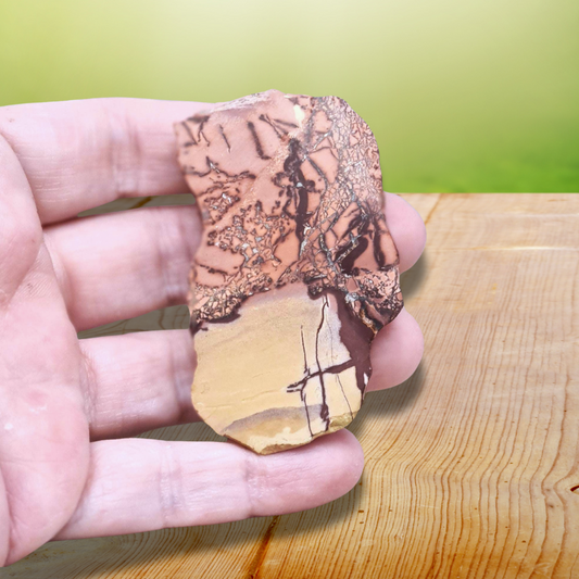 Tranche de Jaspe Bicolore dos brut 33g (PRGFL702-2)