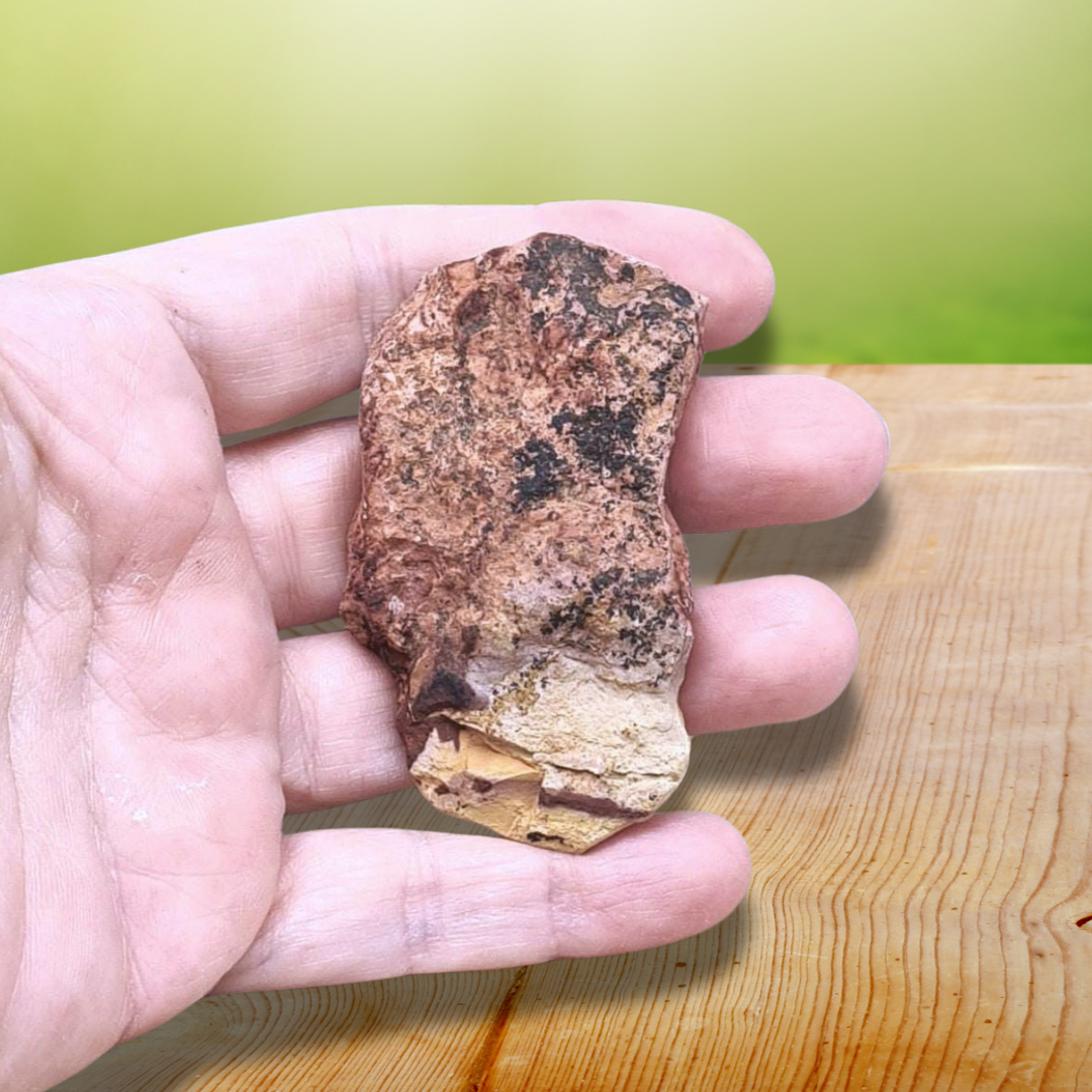 Tranche de Jaspe Bicolore dos brut 33g (PRGFL702-2)