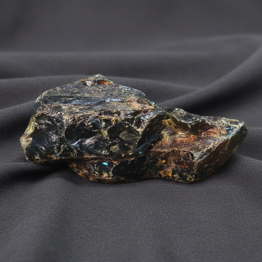 Ambre bleu brute (MB572-2) - ENAE Minéraux