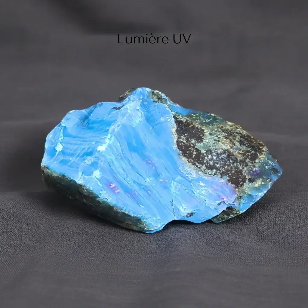 Ambre bleu brute 18g (MB572 - 2)