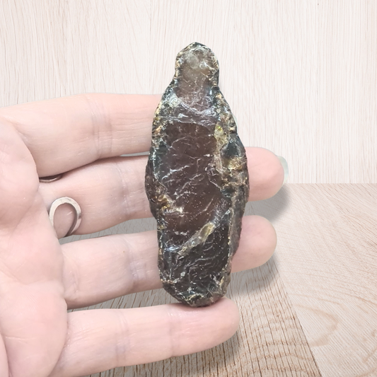 Ambre bleu brute (MB572-1) - ENAE Minéraux