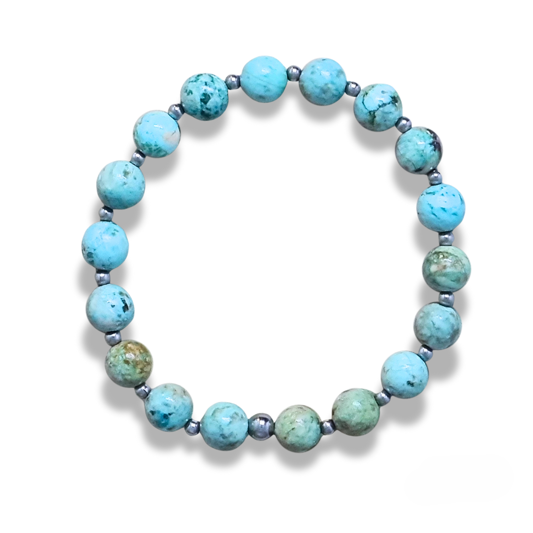 Bracelet en Turquoise - ENAE Minéraux