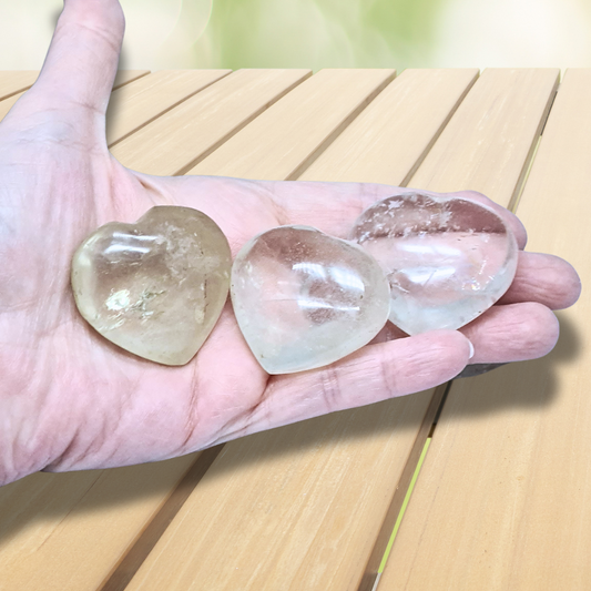 Cœur en Cristal de Roche (PRGFL602)
