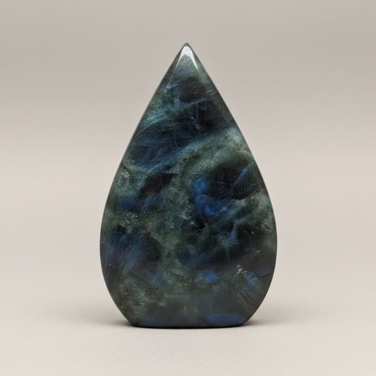 Flamme en Labradorite bleue 269g (PRGFL749)