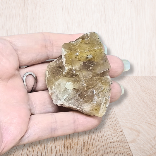 Fluorite jaune brute (MB512) - ENAE Minéraux