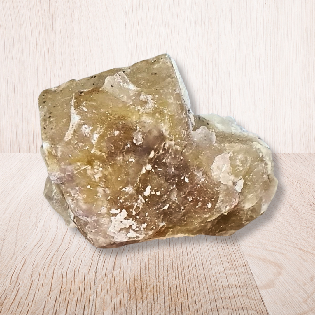 Fluorite jaune brute (MB512) - ENAE Minéraux