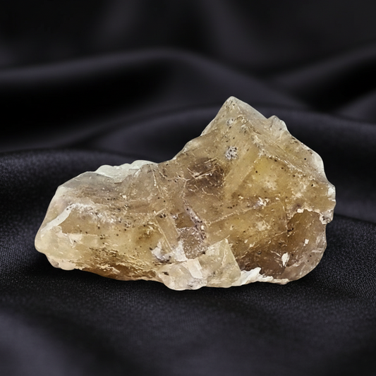Fluorite jaune brute 81g (MB512)