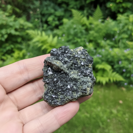 Galène, Chalcopyrite et Chlorite bruts (MB480) - ENAE Minéraux