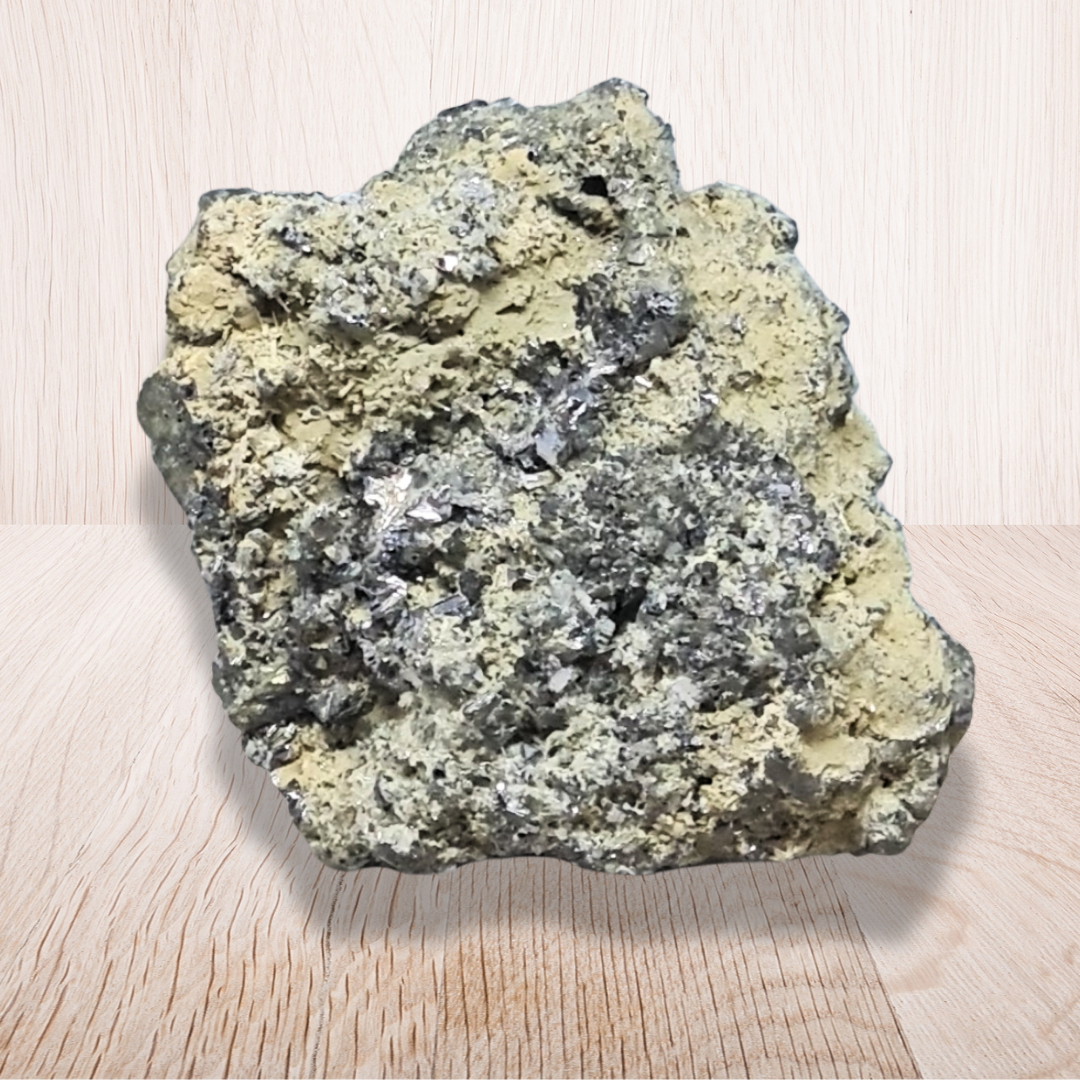Galène, Chalcopyrite et Chlorite bruts (MB480) - ENAE Minéraux