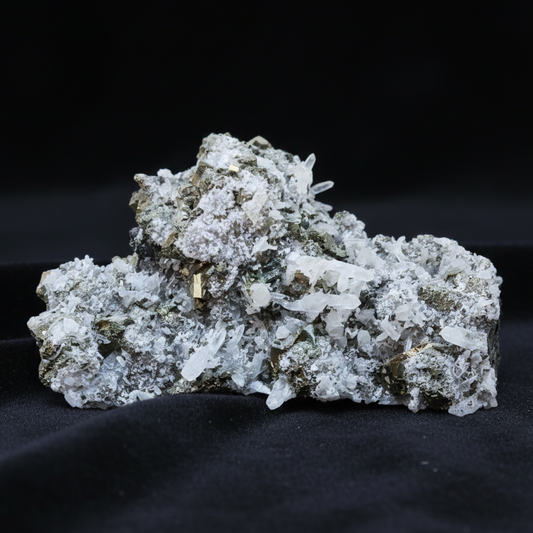 Galène, Quartz et Pyrite 152g {MB583) - ENAE Minéraux
