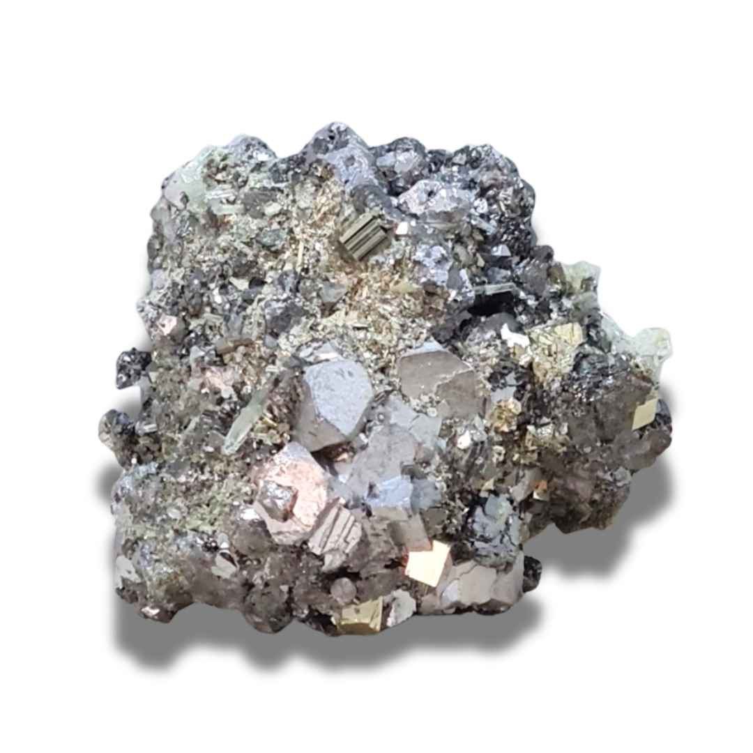 Galène, Pyrite et Quartz brut (MB476)