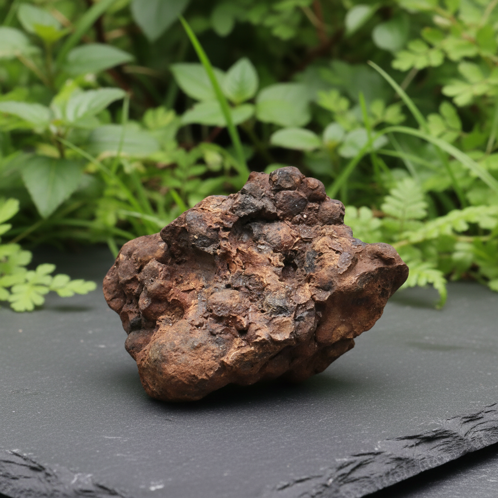 Limonite, Goethite et Pisolithes brutes (MB575-1) - ENAE Minéraux