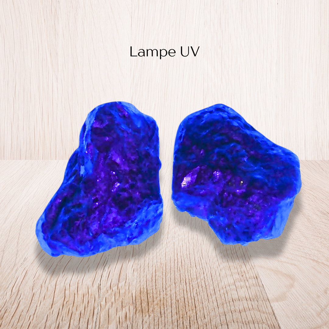 Lot de 2 Alexandrite brutes (MB571-1) - ENAE Minéraux