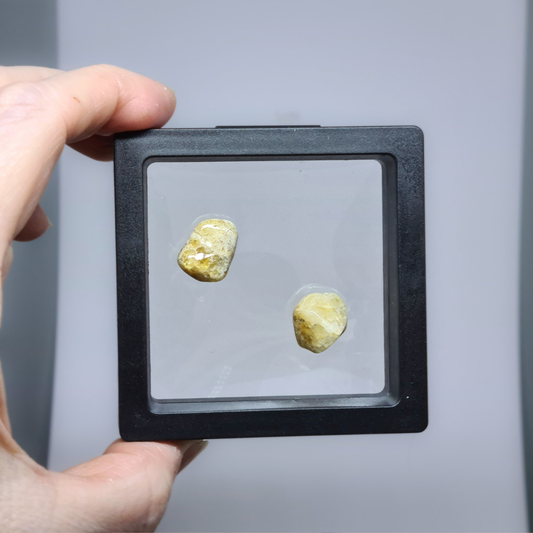 Lot de 2 Héliodore polis (PRGFL739) - ENAE Minéraux