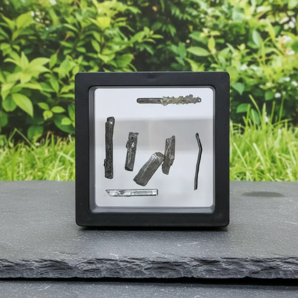 Lot de 7 petites Stibine brutes (MB565-1)