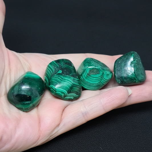 Malachite - Pierre roulée (PRGFL461)