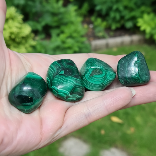 Malachite - Pierre roulée (PRGFL461)