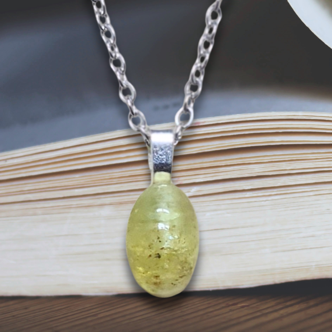Pendentif en Apatite jaune (PE2065)