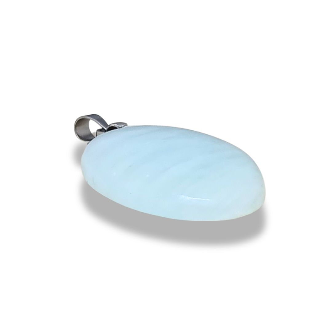 Pendentif en Aragonite bleue (PE2072) - ENAE Minéraux