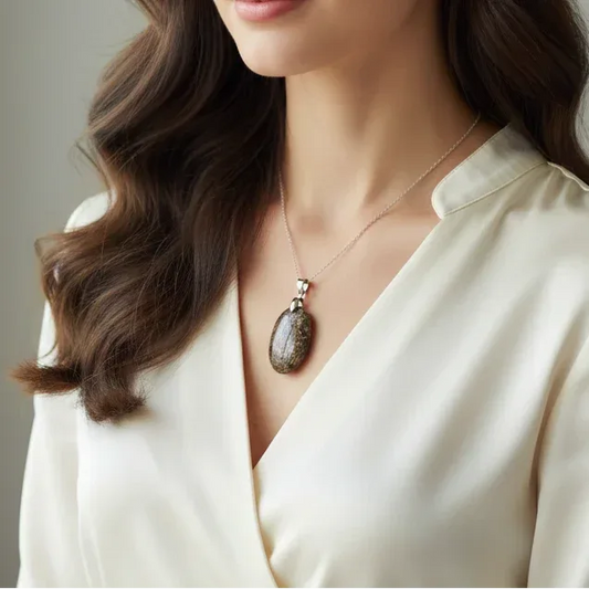 Pendentif en Bronzite (PE2053)