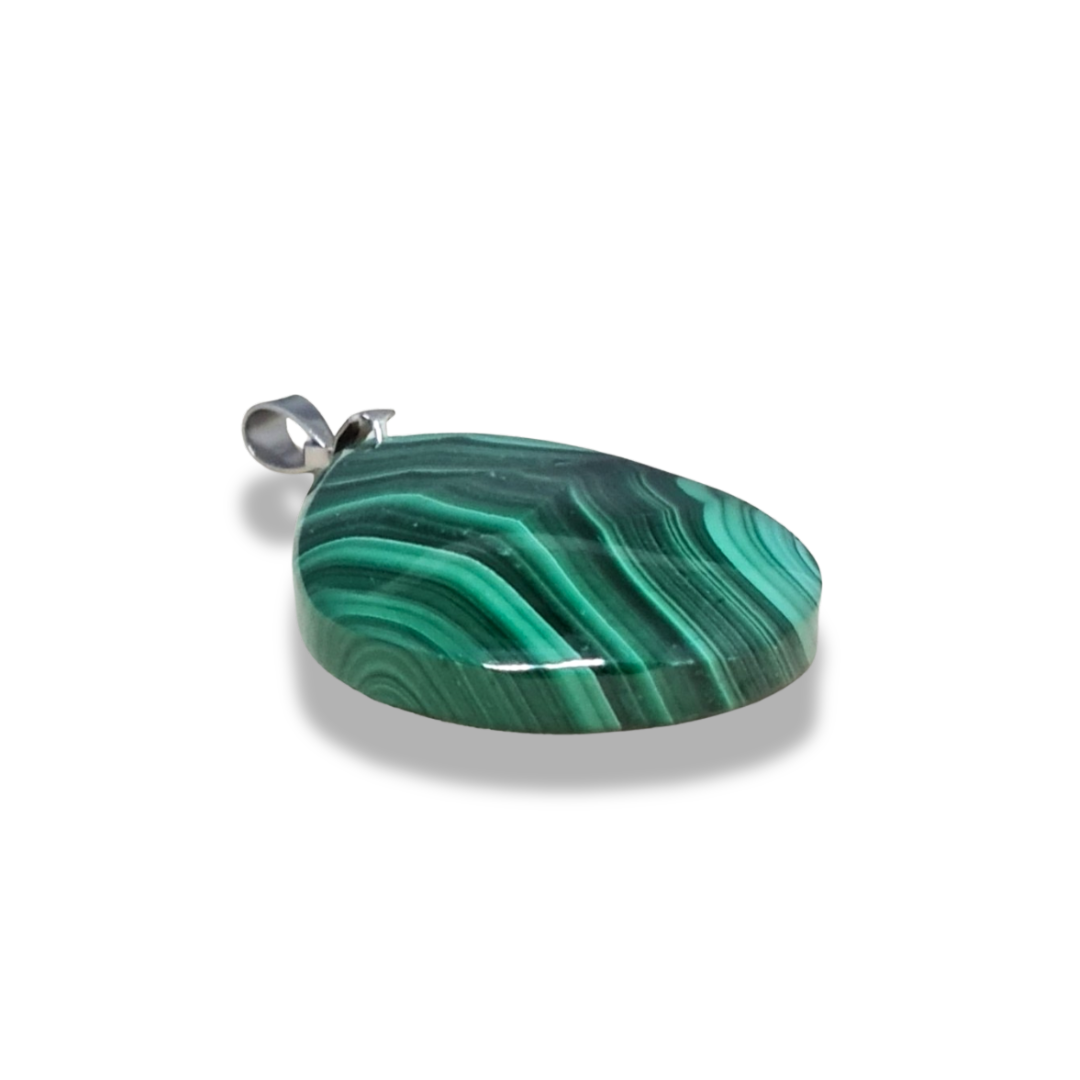 Pendentif en Malachite (PE2081) - ENAE Minéraux