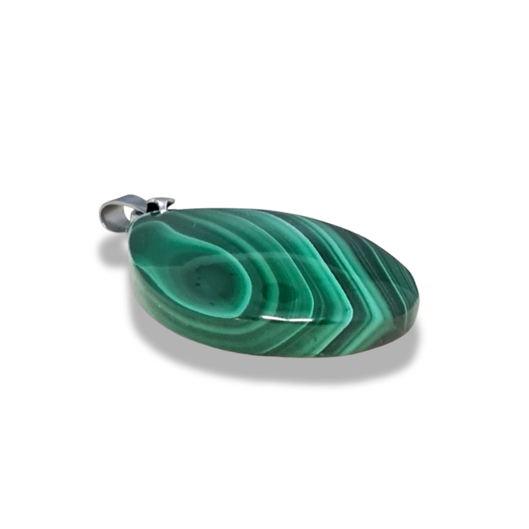 Pendentif en Malachite (PE2082) - ENAE Minéraux