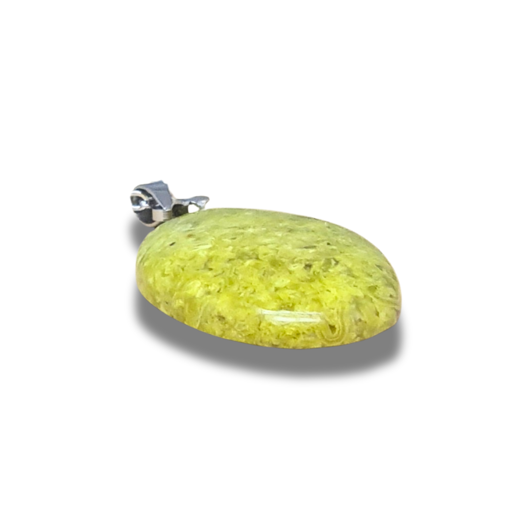 Pendentif en Opale verte (PE2059) - ENAE Minéraux