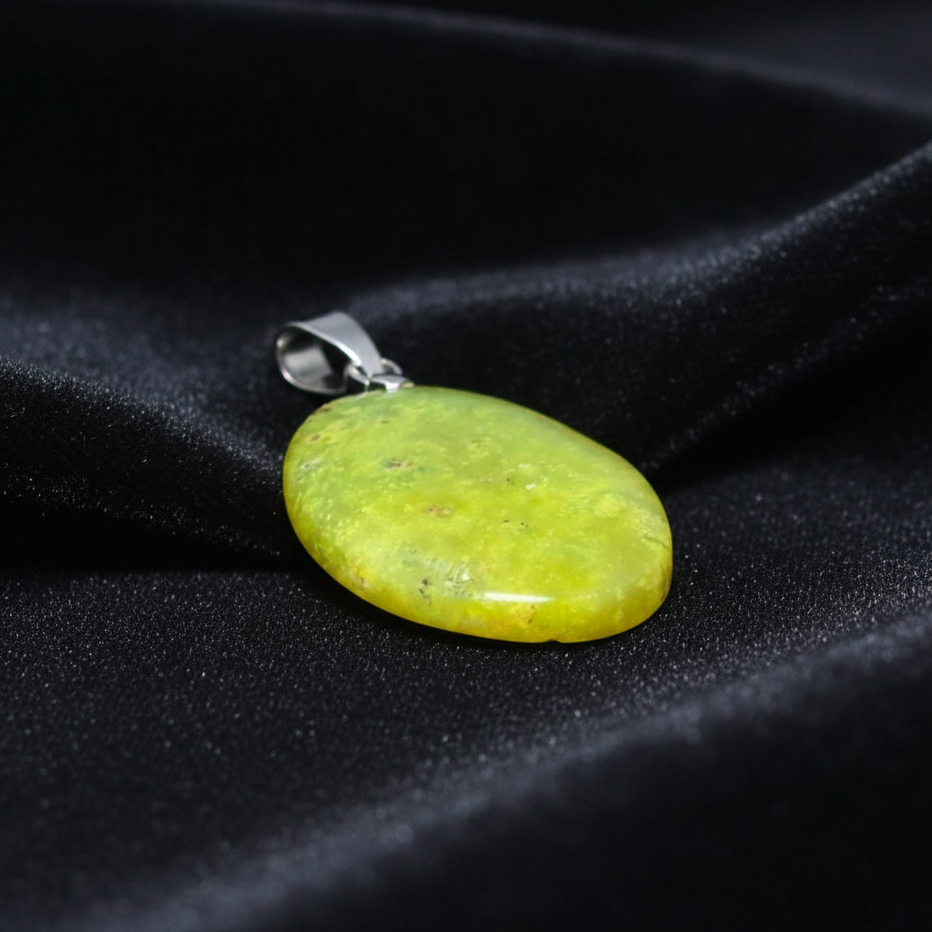 Pendentif en Opale verte (PE2057) - ENAE Minéraux