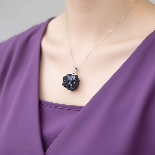 Pendentif en Pierre de Prophétie (PE2023-7) - ENAE Minéraux