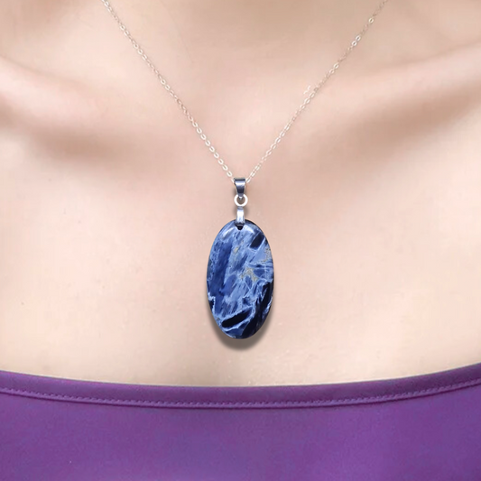 Pendentif en Pietersite (PE2061) - ENAE Minéraux