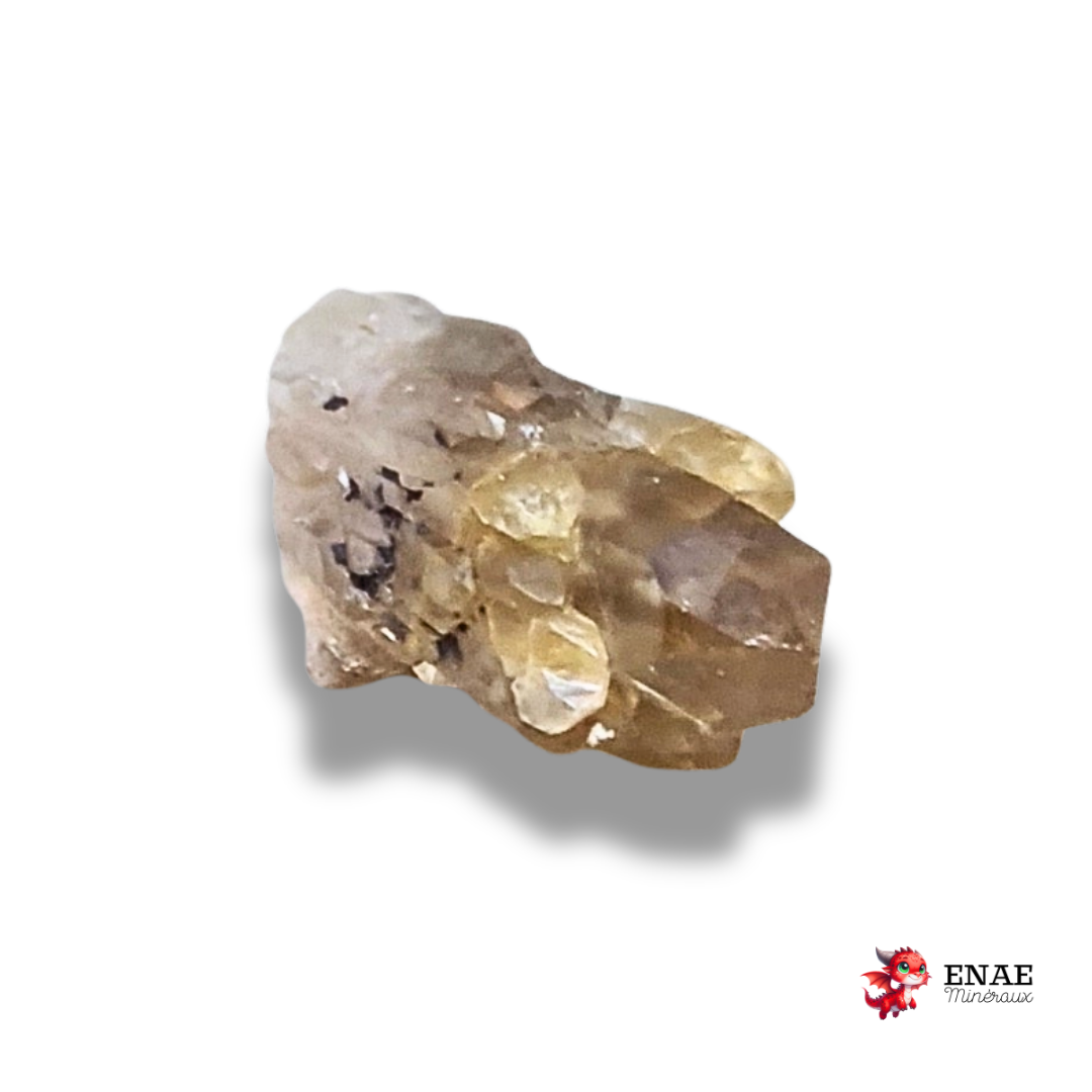 Pendentif en pointe de Citrine brute (PE2068)