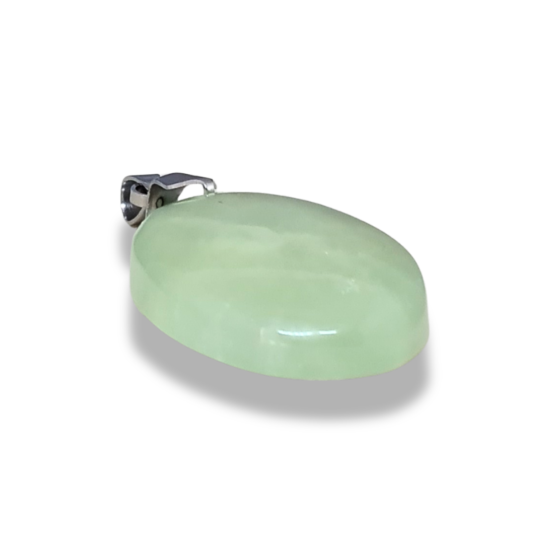 Pendentif en Prehnite (PE2071) - ENAE Minéraux