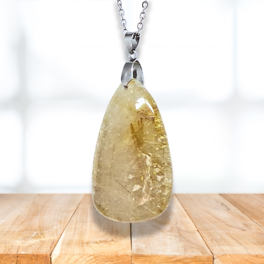 Pendentif en Quartz Rutile (PE1526)